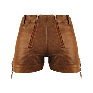 Shorts décontractés pour hommes, taille mi-haute, unis, avec fermeture éclair, en maille respirante, grandes tailles, style streetwear tendance - Product Image 1