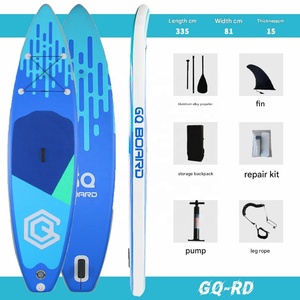 Tabla de Paddle Inflable Portátil, Tabla <span class=keywords><strong>SUP</strong></span> Estable para Deportes en Lagos, Océanos y Ríos, Carga Máxima de 180 kg - Product Image 3