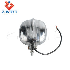Phare de moto LED rétro étanche IP67 pour <span class=keywords><strong>Harley</strong></span> Honda Yamaha Suzuki | 40W 2800LM feux de route - Product Image 4