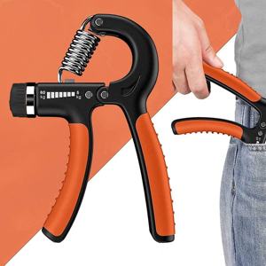 2-pack 60kg Steel &amp; ABS Muscle <strong>Hand</strong> Gripper Set Adjustable Home Use Portable Fitness Aids - Product Image 5