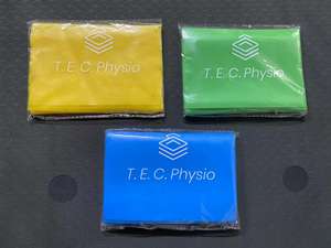 3 Pack palestra allenamento Fitness elastici Yoga esercizio bande impostate resistenza piatta fisioterapia terapeutica per l'allenamento e l'esercizio - Product Image 4