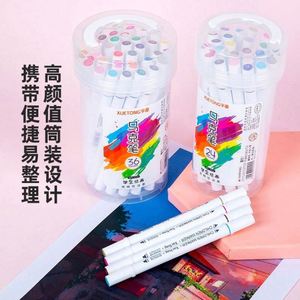 Marcadores de Acuarela USA Mairun Art, Punta Fina de 0.5mm con Punta de Punto Flexible, Juego de Doble Punta - 100 Colores, Tinta a Base de Agua - Product Image 4