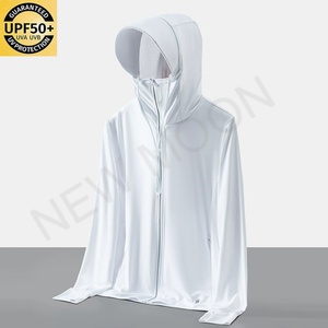 Ropa de Protección Solar UPF50+ de Seda de Hielo para Hombre y Mujer, Anti-UV, Ligera y Transpirable, Chaqueta de Protección Solar - Product Image 2