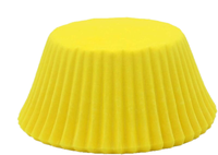 Mini étuis à gâteaux papier tasse de cuisson Cupcake doublures papier Cupround moule de cuisson Muffin tasses jaune résistant à l'huile Cupcake porte-papier