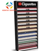 Présentoir de magasin de fumée, énorme armoire murale, étagères réglables, support de fumée