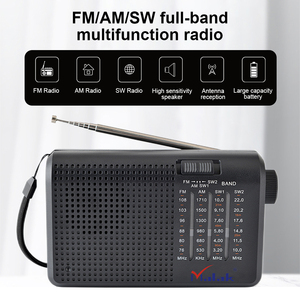 <span class=keywords><strong>2022</strong></span> nouveauté Transistor Radio à piles extérieure de petite taille Radio avec 4 bandes Am <span class=keywords><strong>Fm</strong></span> Rechargeable - Product Image 3