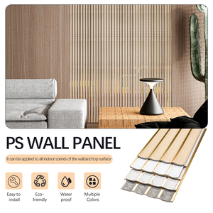 Panneau mural PS moderne, écologique, imperméable, antistatique, décoration intérieure, <span class=keywords><strong>prix</strong></span> d'usine - Product Image 2