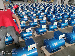 Best Price Brush <strong>Alternator</strong> <strong>Synchronous</strong> Generator 15kw 20kw 30kw 40kw 50kw 3Phase AC 400v ST STC 100% Copper - Product Image 5