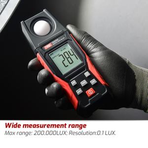 Luxmètre numérique portatif TASI TA630A CE 200000Lux avec résolution de 0,1Lux, écran LCD, précision de répétabilité de 2%, pile AAA - Product Image 4