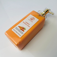 Lotion de Soin Corps Premium à la Carotte, Éclaircissante Visage et Corps, Crème de Lait Corporel Éclat
