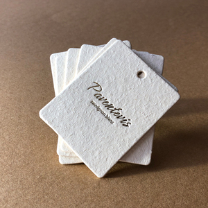 Precio barato personalizado <span class=keywords><strong>de</strong></span> alta calidad papel Kraft cartón <span class=keywords><strong>ropa</strong></span> etiqueta colgante hoja <span class=keywords><strong>de</strong></span> oro impresión <span class=keywords><strong>ropa</strong></span> etiqueta colgante <span class=keywords><strong>de</strong></span> papel <span class=keywords><strong>para</strong></span> etiqueta - Product Image 5