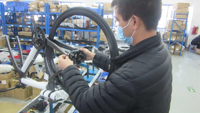 Vélo de contre-la-montre en fibre de carbone T800, transmission électronique sans fil WheelTop 2x12, vélo de triathlon de contre-la-montre, jeu de roues à disque aérodynamique, 700C