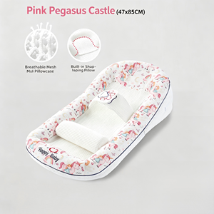 Culla 3 in 1 Anti-Rigurgito per Neonati, con Pendenza Regolabile, Cuscino Traspirante in Rete, Portatile, per Bambini da 0 a 2 Anni - Product Image 1