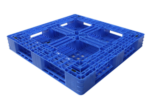 Virgin Industrial Durable Mesh Grid Single Faced Euro HDPE <strong>Plastic</strong> <strong>Pallets</strong> 4-Way Entry Eco-Friendly Recycled ISO Certified - Product Image 3