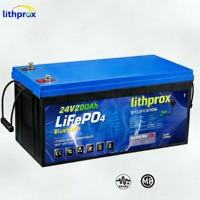Batería de Tracción Industrial de 24V 200AH, Grado A, LiFePO4, Reemplazo Directo para Montacargas de Tres Ruedas, UL UN38.3 CE RoHS OEM ODM