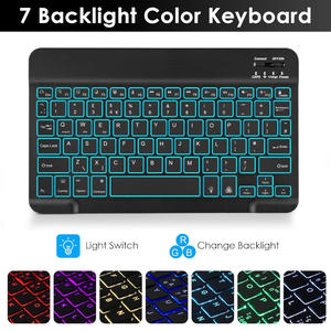 Funda con Teclado Inalámbrico Magnético Desmontable con Retroiluminación de 7 Colores OEM ODM para <span class=keywords><strong>Samsung</strong></span> <span class=keywords><strong>Galaxy</strong></span> <span class=keywords><strong>Tab</strong></span> A11+ A9+ 11 - Product Image 6