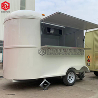Camion de crème glacée de nouveau Design, remorque de café Vintage, camion de nourriture de rue, Bar Mobile, remorque de nourriture de cheval