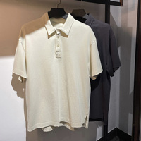 Kaos Polos Katun Pima OEM ODM Dropped Shoulder Mewah Mineral Wash Berkualitas Tinggi Vintage Pabrik Shenzhen Kaos Grafis