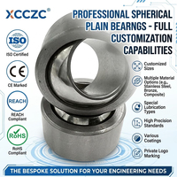 Rotule à billes sphérique en acier chromé GE18C de haute précision OEM pour vérin hydraulique de machine agricole