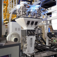Machine de soufflage de film plastique monocouche de laboratoire pour les tests d'échantillons de film plastique