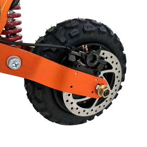 สกู๊ตเตอร์ไฟฟ้าความเร็วสูง 6000W 60V มอเตอร์คู่ ล้อ 11 นิ้ว สำหรับผู้ใหญ่ ใช้เดินทางเร็ว ใช้งานกลางแจ้ง - Product Image 5