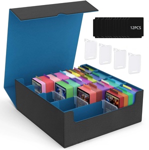 Boîte de rangement Torson en PU pour cartes de collection Yu-Gi-Oh CCG PTCG Yugioh TCG, capacité familiale à quatre rangées pour plus de 3000 cartes, grande capacité - Product Image 6