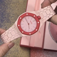 Montre de sport mécanique de luxe haut de gamme pour créateurs, mouvement automatique en céramique, cadran à aiguilles, montre-bracelet athlétique premium pour couples