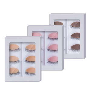 Ancien combattant chine gros paupières de remplacement pour la pratique Têtes de mannequin Extension de cils Mannequins de formation Paupières amovibles - Product Image 6