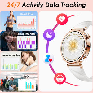 Reloj Inteligente AM35, para Damas, Mujeres, Chicas, Glamour, Moda, Bonito Reloj, Monitoreo de <span class=keywords><strong>Salud</strong></span>, GPTAI, +150 Ejercicios, Ligero - Product Image 5