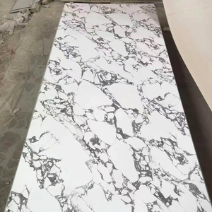 PVC đá cẩm thạch Hội Đồng Quản trị đá nhựa UV tấm Tường Bảng điều khiển tường đá cẩm thạch tấm Carbon <span class=keywords><strong>Slate</strong></span> đá cẩm thạch - Product Image 2