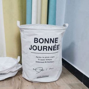 For Bathroom Laundry Modern Design Storage Durable Non-Woven Folding Fabric Hua Cheng Mail Packed Basket - Product Image 2