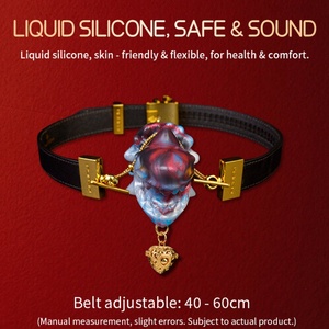 FUNSM Mordaza con forma de boca de tiburón Megadent, Mordaza de monstruo, Tapón bucal, Juego de fantasía BDSM, Bondage, Coqueteo, Juguetes sexuales para parejas - Product Image 5