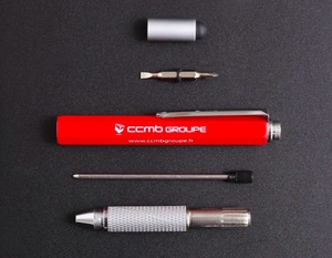 GemFully Everyday Use Product Multifunction Tools Wholesale <strong>Engineer</strong> Multiuse Tool <strong>Pen</strong> 6 in 1 Multipurpose <strong>Pen</strong>