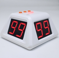 Penghitung waktu LED Digital 4 sisi nirkabel, dapat disesuaikan untuk permainan papan Mahjong catur Poker, dengan jam pengingat suara