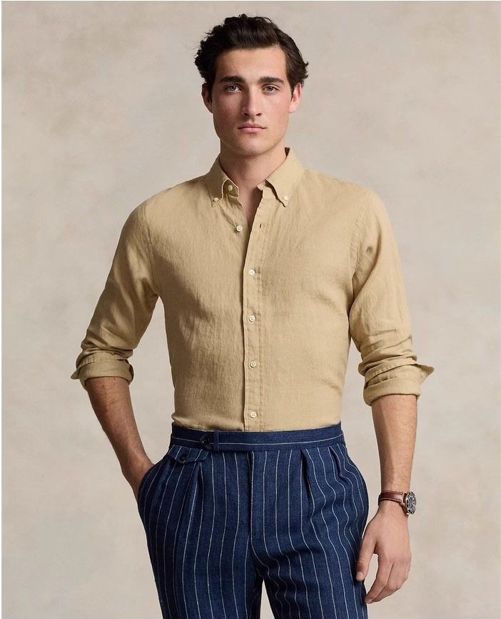 Marrone (camicia di buona qualità)