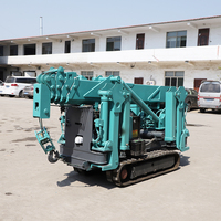 Mini-grue araignée hydraulique HW296 de 3 tonnes pour espaces étroits, grue de levage pour travaux de construction en intérieur, certifiée CE