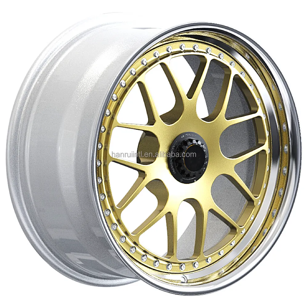 2 3 piece centerlock forged wheels 20 21 inch polishing lip gold spokes for porsche 911 gt3 gt3 rs 992 turbo s