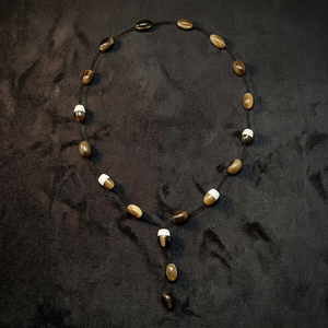 Cadena de moda unisex de cuerno de vaca/búfalo con patrón de cruz lacado, la más vendida de 2026, para aniversario, venta al por mayor en EE. UU. - Product Image 3