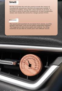 Difusor <span class=keywords><strong>de</strong></span> salida <span class=keywords><strong>de</strong></span> aire <span class=keywords><strong>de</strong></span> coche <span class=keywords><strong>de</strong></span> madera Velas y accesorios <span class=keywords><strong>de</strong></span> fragancia - Product Image 4