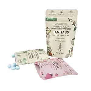 OEM Sac d'emballage en papier kraft écologique portable à usage hôtelier Comprimés solides <span class=keywords><strong>de</strong></span> dentifrice dentaire - Product Image 4