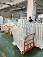 Étiquettes adhésives thermiques, feuilles d'étiquettes d'expédition sensibles à la chaleur pour la promotion, les expositions, l'utilisation en supermarché