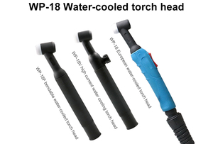 WP-18FV WP-18F WP-18V Đầu mỏ hàn TIG Thân linh hoạt có van khí 350Amps Làm mát bằng nước - Product Image 6