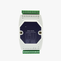 Módulo de Entrada/Salida Analógica Industrial IO de 8 Canales, Protocolo Modbus RTU, Interfaz RS485, Apto para Integración con Sistemas PLC