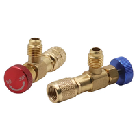 Interrupteur de débit au fluorure en cuivre pour la climatisation R22 R410 Compresseur frigorifique à main pour la maison et la ferme
