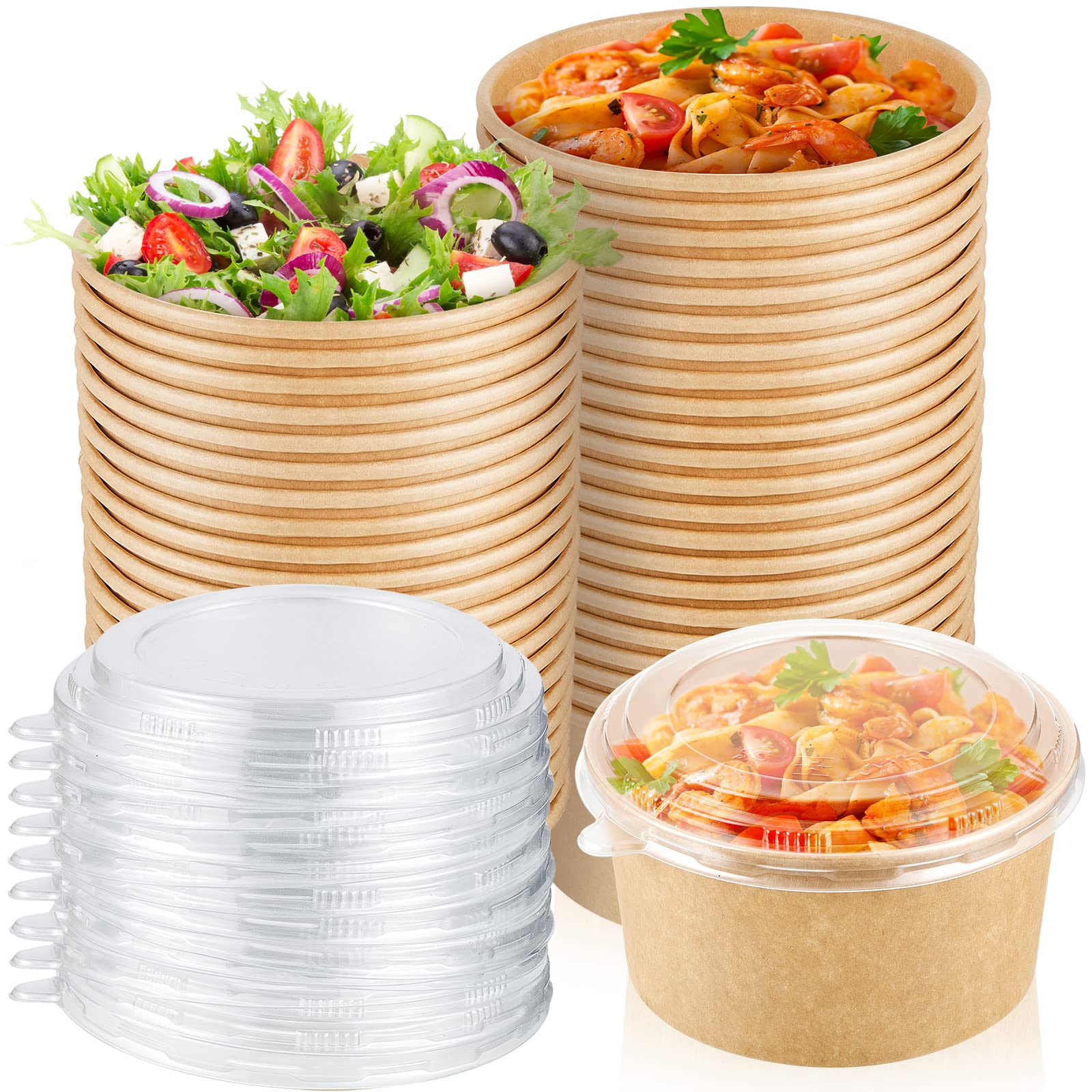 Wholesale Good Price High Quality Hot Sale Catering Food Packaging Container Paper Plates & Bowls with Lid