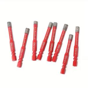 ดอกสว่านขนาด 6 มม. แบบหกเหลี่ยม สำหรับกระเบื้องเซรามิก หินแกรนิต หินอ่อน แก้ว และโลหะที่ไม่ใช่เหล็ก - Product Image 2