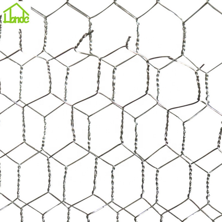 13x13 мм, 0,65 мм, горячеоцинкованная Шестигранная сетка