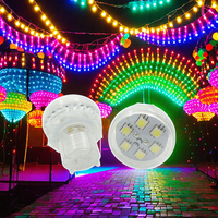 Vente en gros de lumières LED à points de pixels 24V, ampoule LED automatique, cabochon, éclairage LED pour les parcs d'attractions