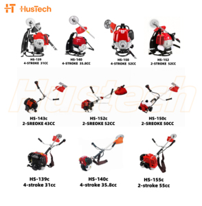 52CC 정원 휘발유 가스 파워 잔디 절단기 수동 가와사키 엔진 브러시 절단기 가솔린 - Product Image 3