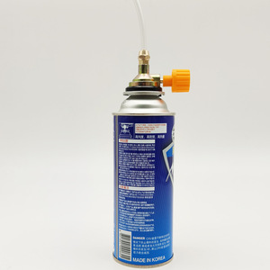 Válvula de reabastecimiento de GLP con manguera transparente para cilindro de gas, uso en exteriores - Product Image 4